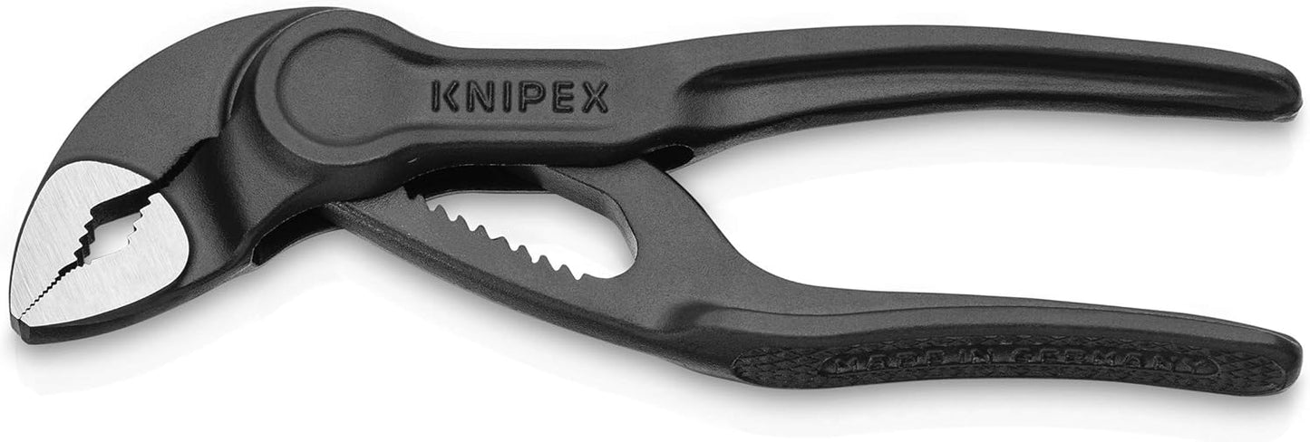 KNIPEX Tools - Cobra Water Pump Pliers (8701125). 5-Inch.Red and Silver