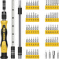 ORIA Precision Screwdriver Set. 61 in 1 Small Screwdriver Set with 57 Precision Bits. Portable Repair Tool Kit. Magnetic Screw Driver Kit with Extension Rod for Smartphone. PC. Watch.Toys. Blue